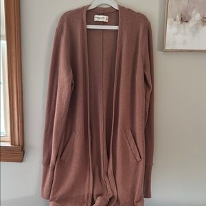 Abercrombie & Fitch Pink Cardigan Sweater